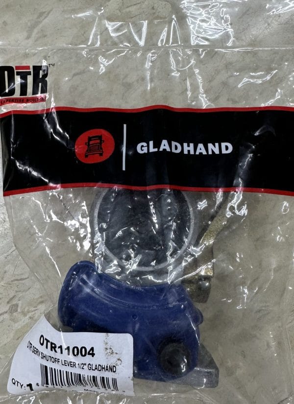 OTR11004 1/2" Blue Gladhand Service Shutoff