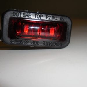 LED RED MARKER /CLEAR 36 SERIES