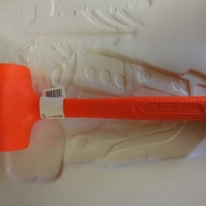Orange Stanley 52oz Deadblow Hammer