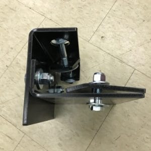 GRS-1012-4-BLK MOUNT KIT (BLK) W/BOLTS (NO ISOLATORS)