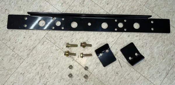 1/4" POGO STICK BRACKET ASSY with bolts, nuts, and washers