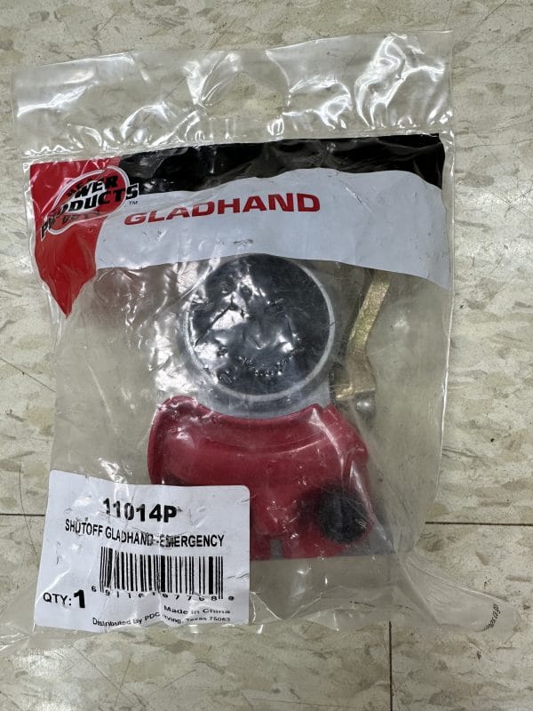 11014P Red Gladhand Emergency Shutoff