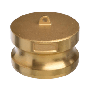 Brass 4" camlock Dust Plugs