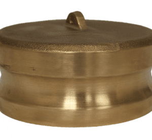 Brass 4" camlock Dust Plugs